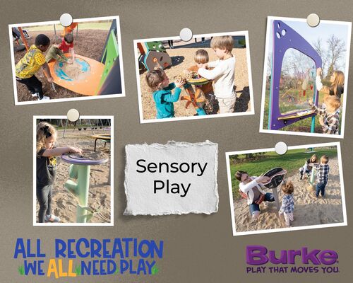 New Sensory Experiences on the Playground
